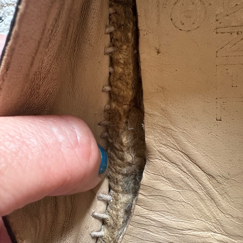 Chanel black lambskin espadrilles size 37 - Picture 8 of 13